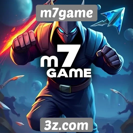 Variedade de jogos disponíveis no m7game